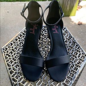 Jellypop Black Sandals